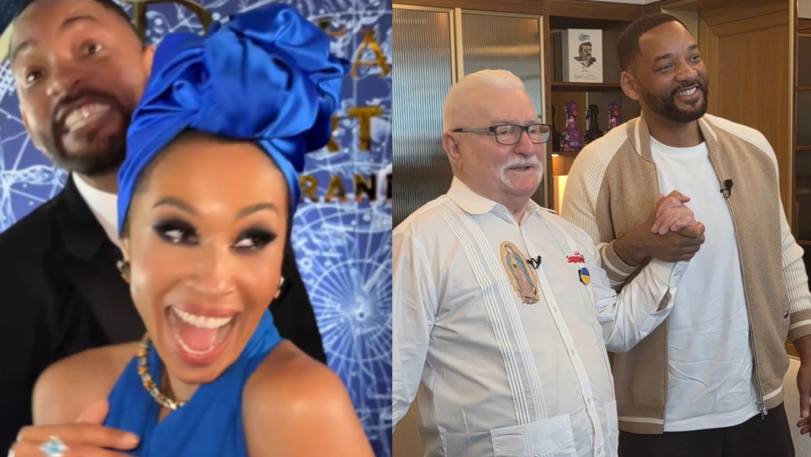 Will Smith w Polsce. Niespodziewanie spotkał się z Lechem Wałęsą!