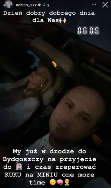 Zdjęcie Pilne wieści o Adrianie z „Ślubu od pierwszego wejrzenia”! Wczesnym rankiem poinformował fanów #1