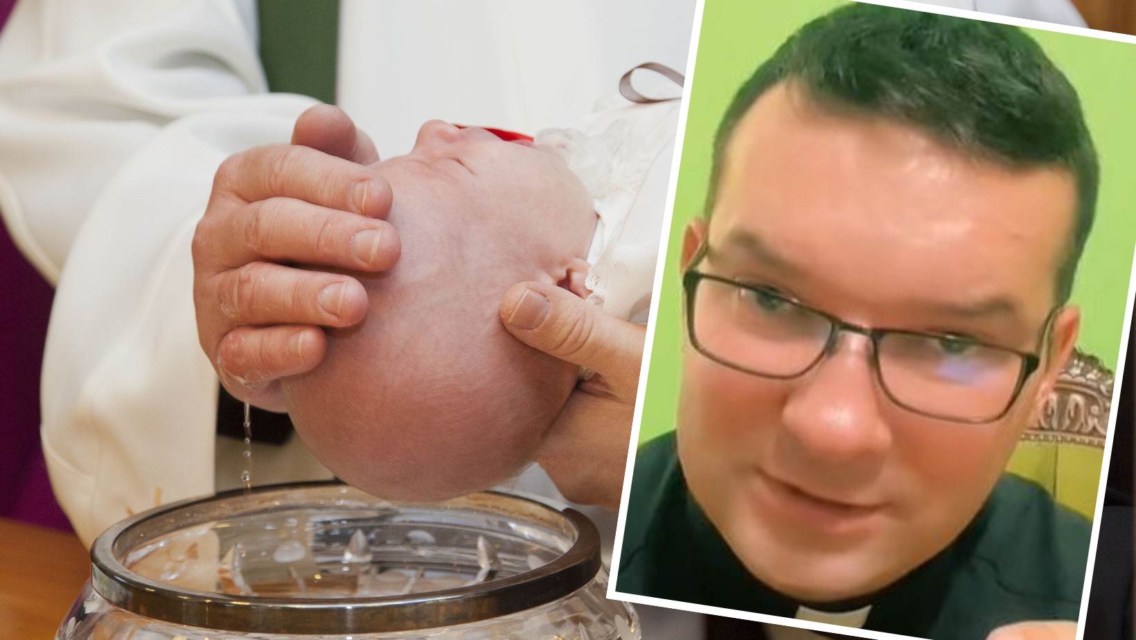 Ksiądz odmówił chrztu dziecka z in-vitro. Znany z Tik Toka duchowny-„Możemy odnieść się do rodziców”