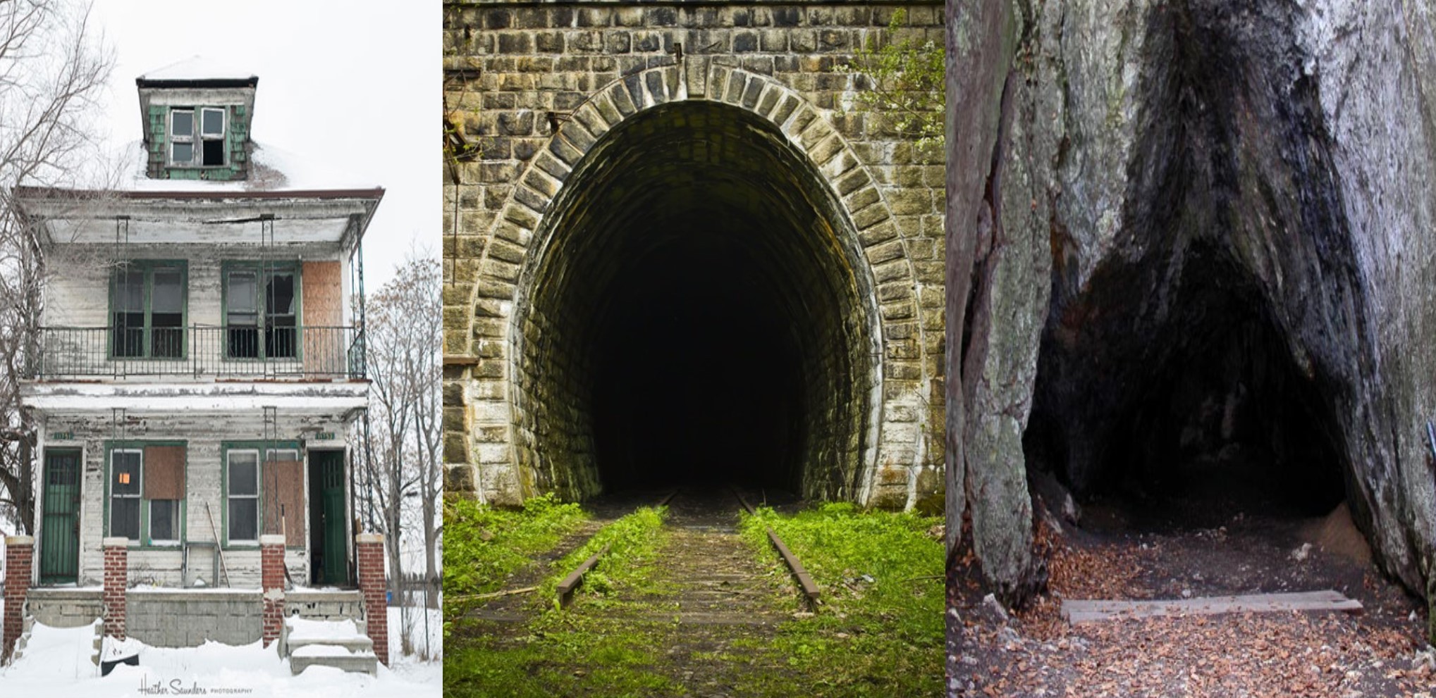 Które przejście najbardziej cię przeraża? Wybierz jedno ze zdjęć i poznaj swoje nieznane cechy!