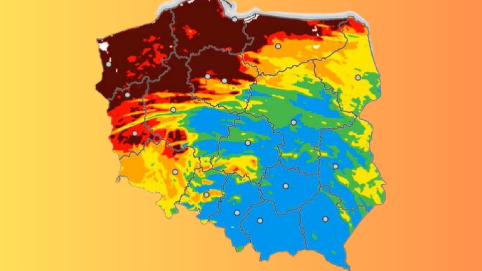 Alert dla kilku województw. Te regiony są najbardziej zagrożone! Uważaj