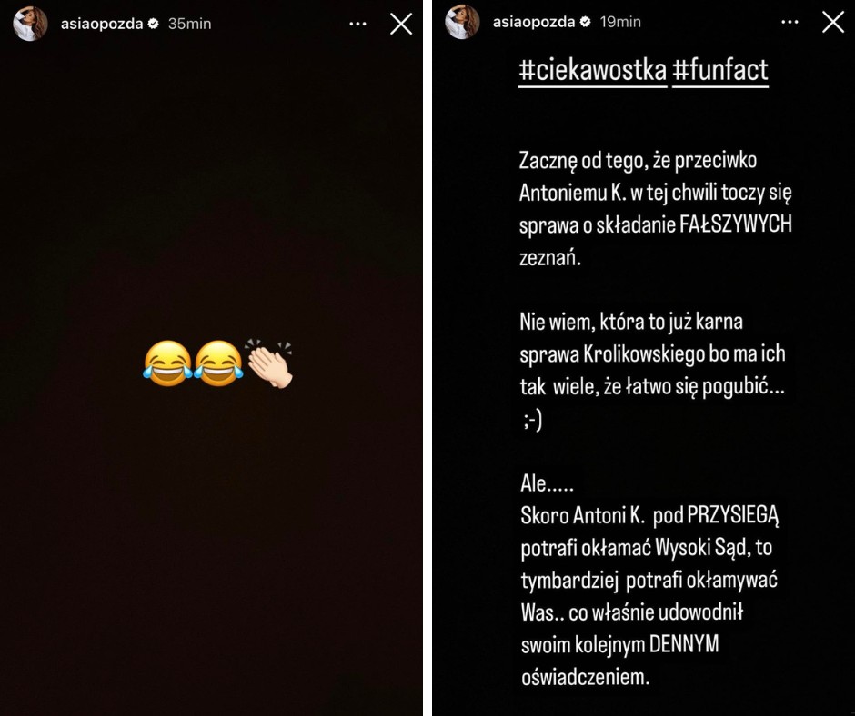 Zdjęcie Antek Królikowski zarzuca Opoździe kłamstwo w sprawie alimentów: „Joanna manipuluje” #5