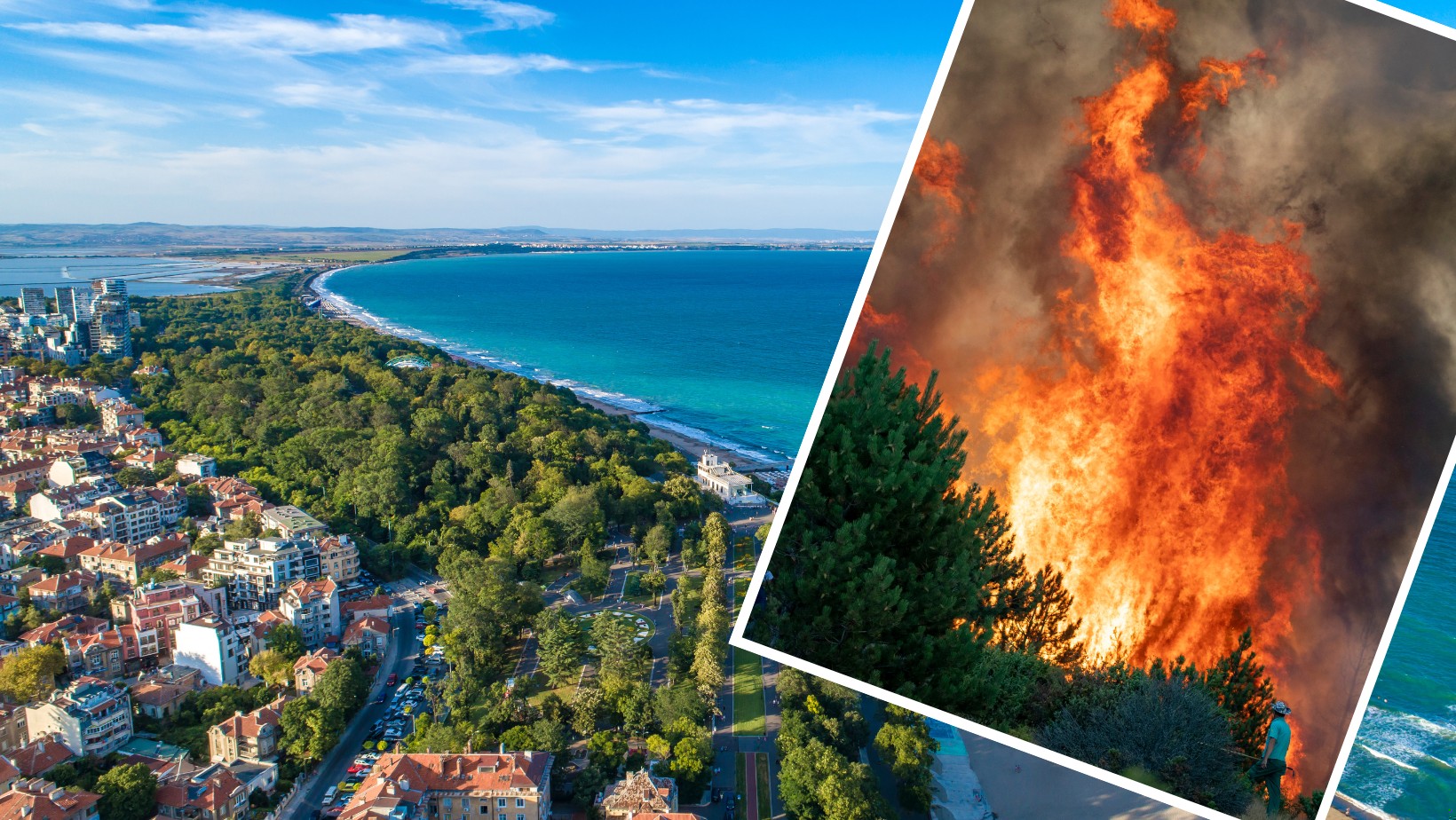 Kolejny wakacyjny kurort zagrożony pożarami!