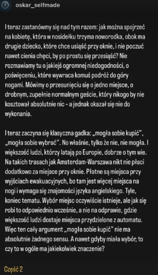 Zdjęcie „Najłatwiej wyżyć się na kimś" - Narzeczony Halejcio staje w jej obronie po "aferze samolotowej" #2