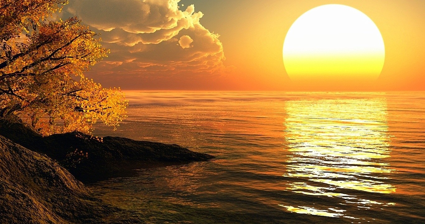 Niektóre zachody słońca są tak różowe, że trudno o większe …