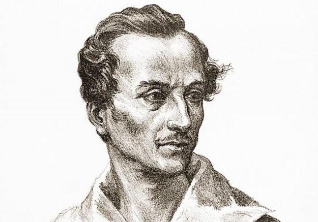 Jam jest posąg człowieka na posągu świata.