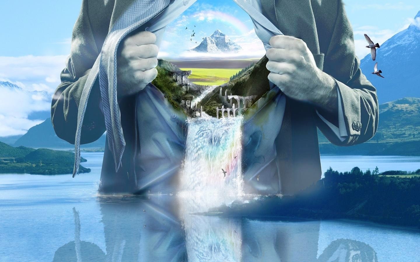 Próbując dotrzeć do źródła wiedzy, Mało nie utonąłem w jego …