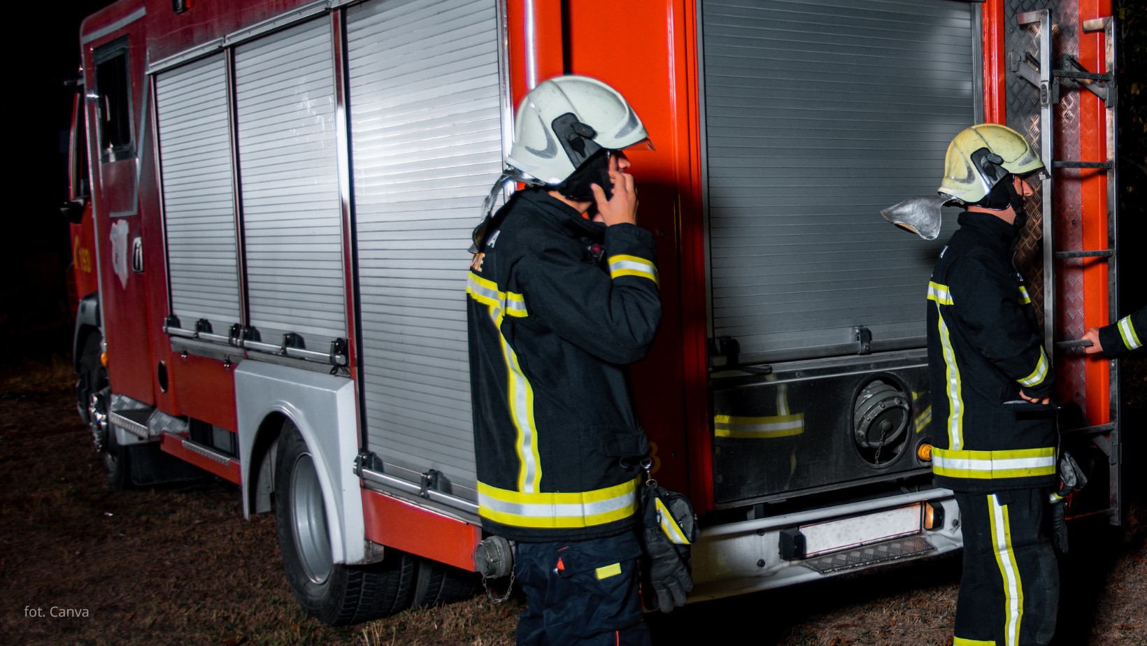 Pożar w Biedronce. Sklep stanął w ogniu
