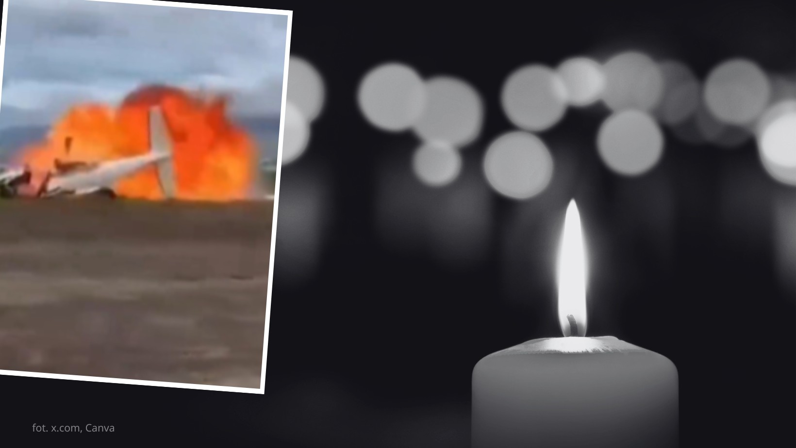 Samolot rozbił się. Na pokładzie był znany muzyk