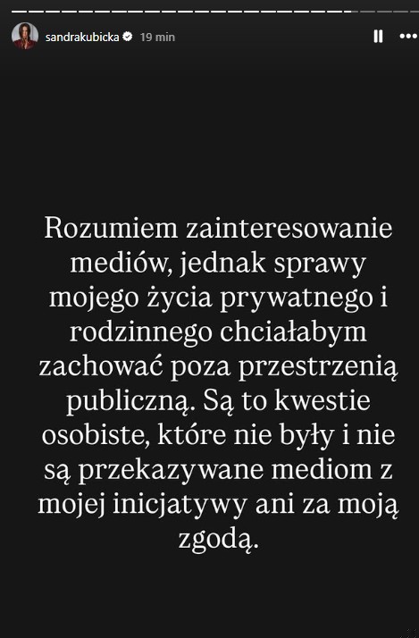 Zdjęcie "Zostaną podjęte kroki..." - Kubicka skomentowała doniesienia o rozwodzie z Baronem! #1