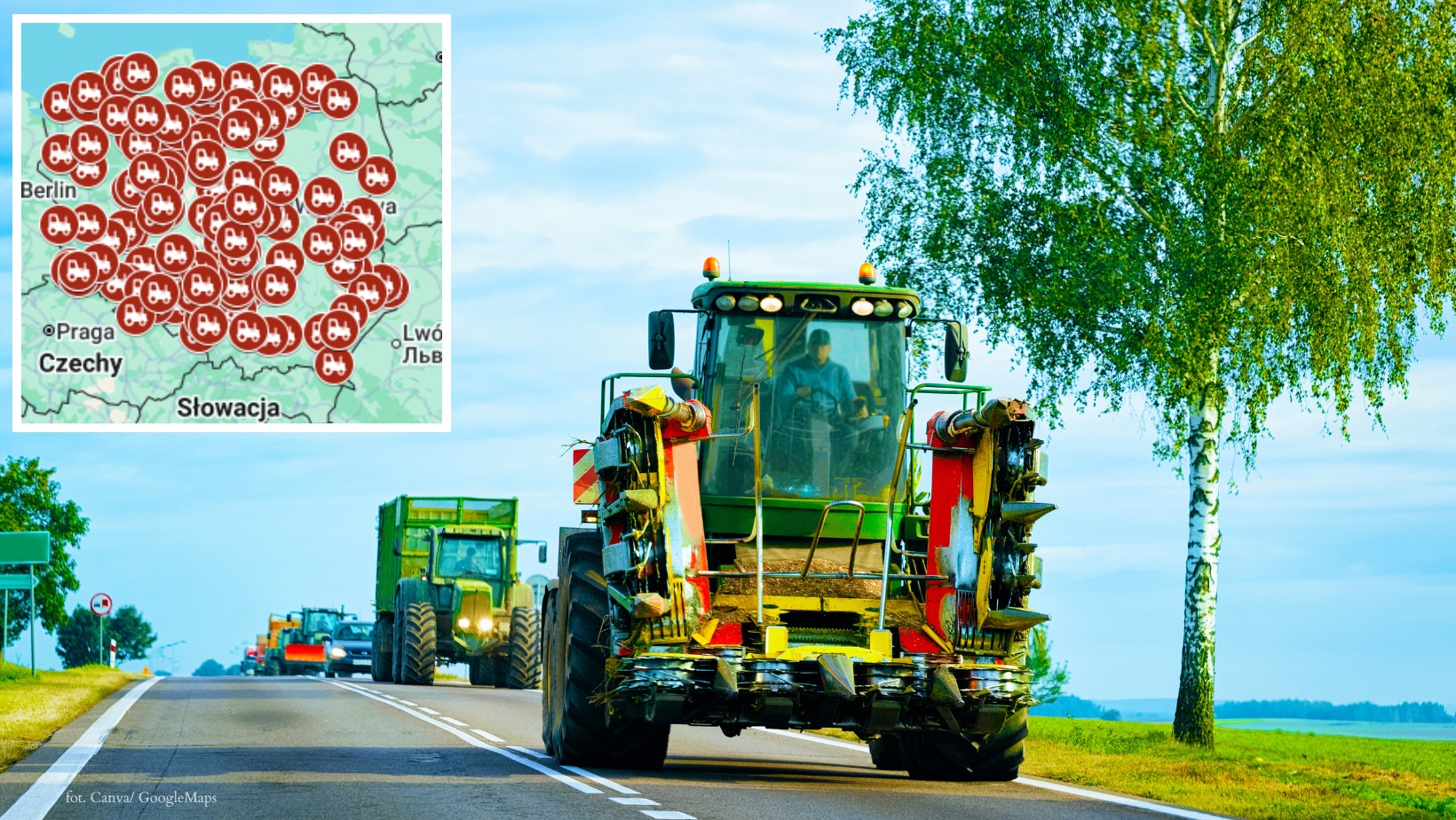 Blokady na drogach 30 grudnia! Sprawdź, gdzie trwają protesty! [MAPA]