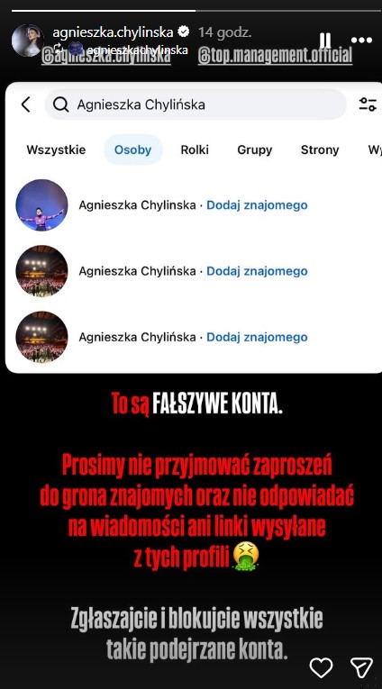 Zdjęcie Chylińska nie wytrzymała. Zwróciła się do fanów z pilnym komunikatem #1