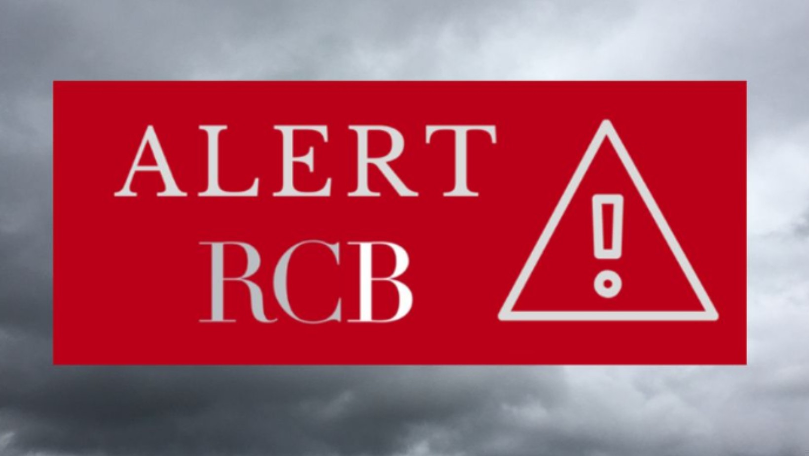 „Zachowaj spokój” – RCB przesłało nowy ALERT!