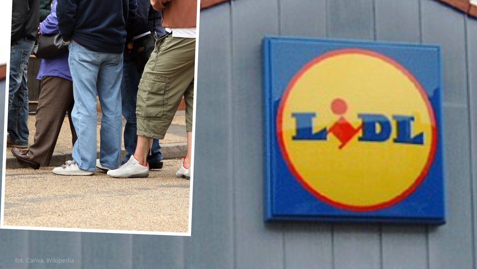 „Był szturm i bitwa” – Dantejskie sceny na otwarciu Lidla. Ludzie wyrywali sobie towar z rąk