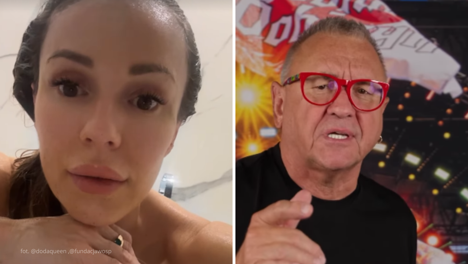 „Nie możesz dawać jednym życia, by odbierać drugim” – Doda w mocnych słowach do Owsiaka