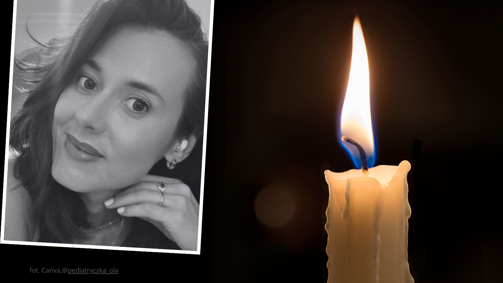 Nie żyje Pediatryczka Ola. Dwa tygodnie wcześniej wyszła za mąż