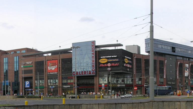 Wypadek w Galerii Dominikańskiej