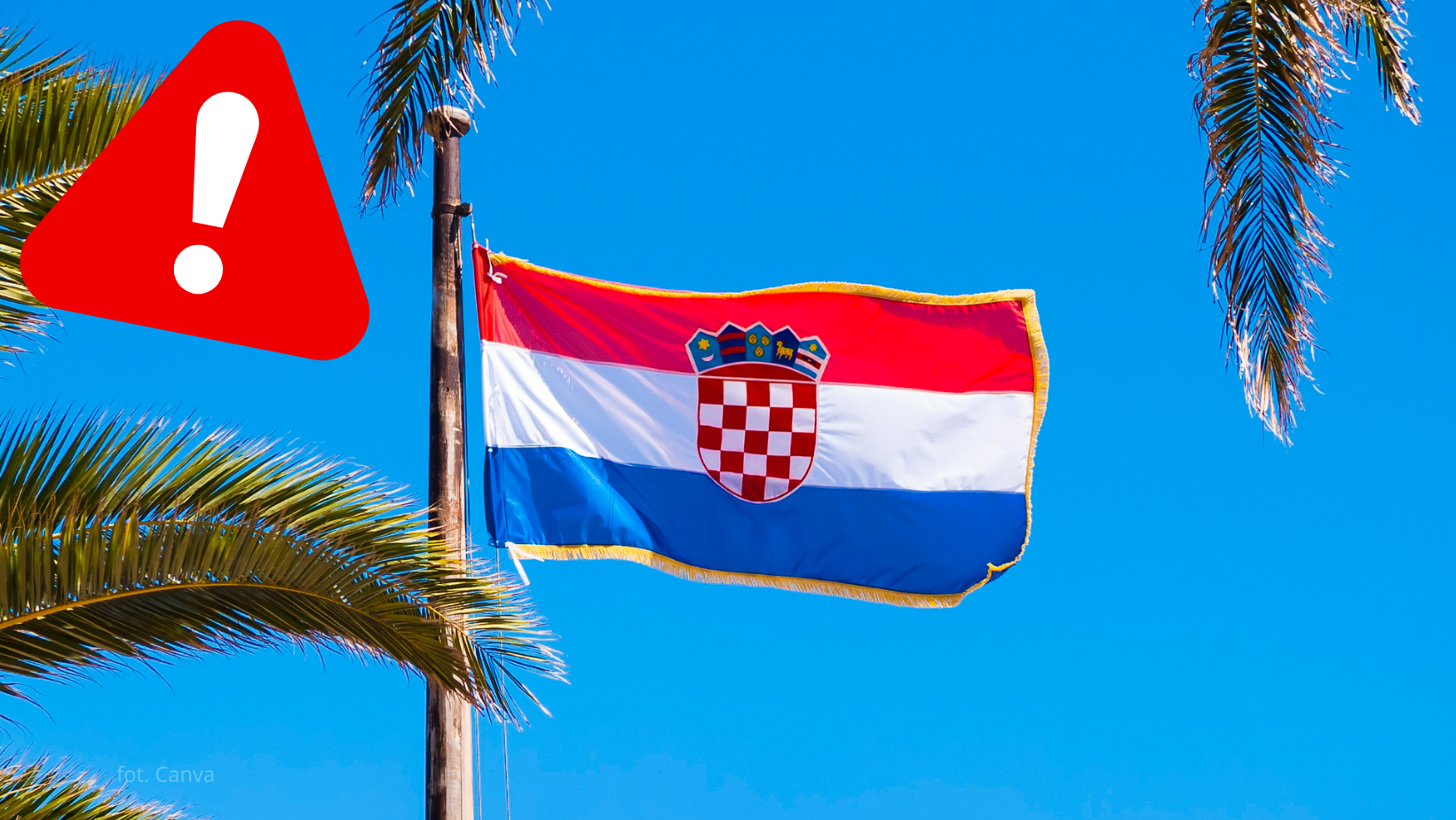 “Unikajcie podróży”- Polska ambasada ostrzega! Trudna sytuacja w Chorwacji