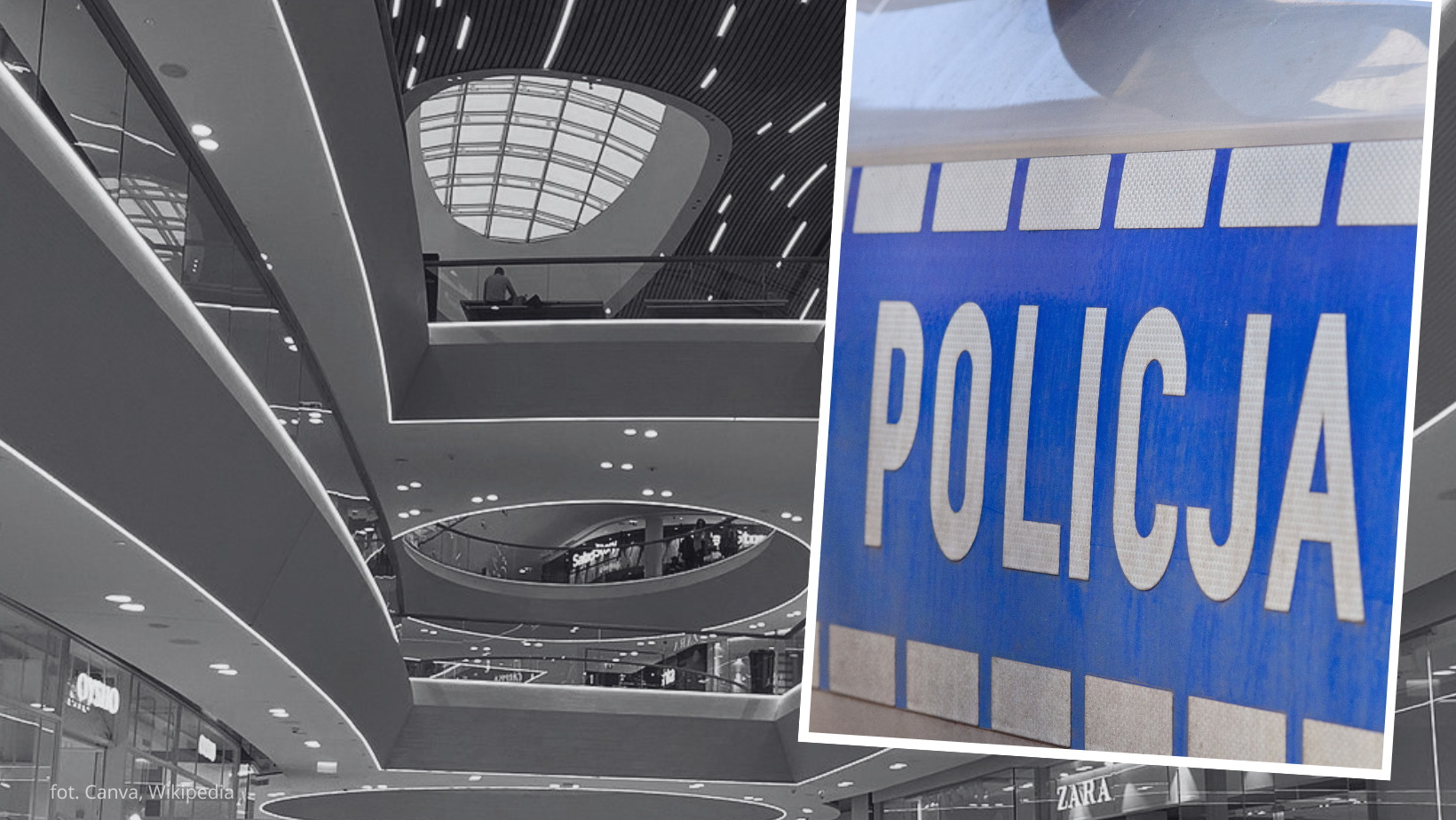 Nie żyje młody chłopiec. Spadł z tarasu w galerii handlowej