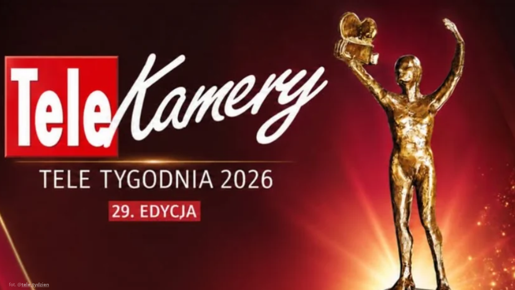Telekamery 2026 rozdane! Kto otrzymał statuetkę?